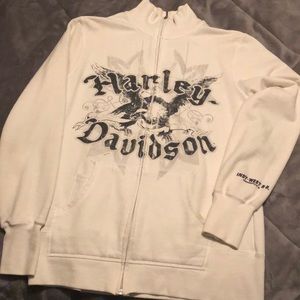 H-D Women’s zip up and T-shirt set